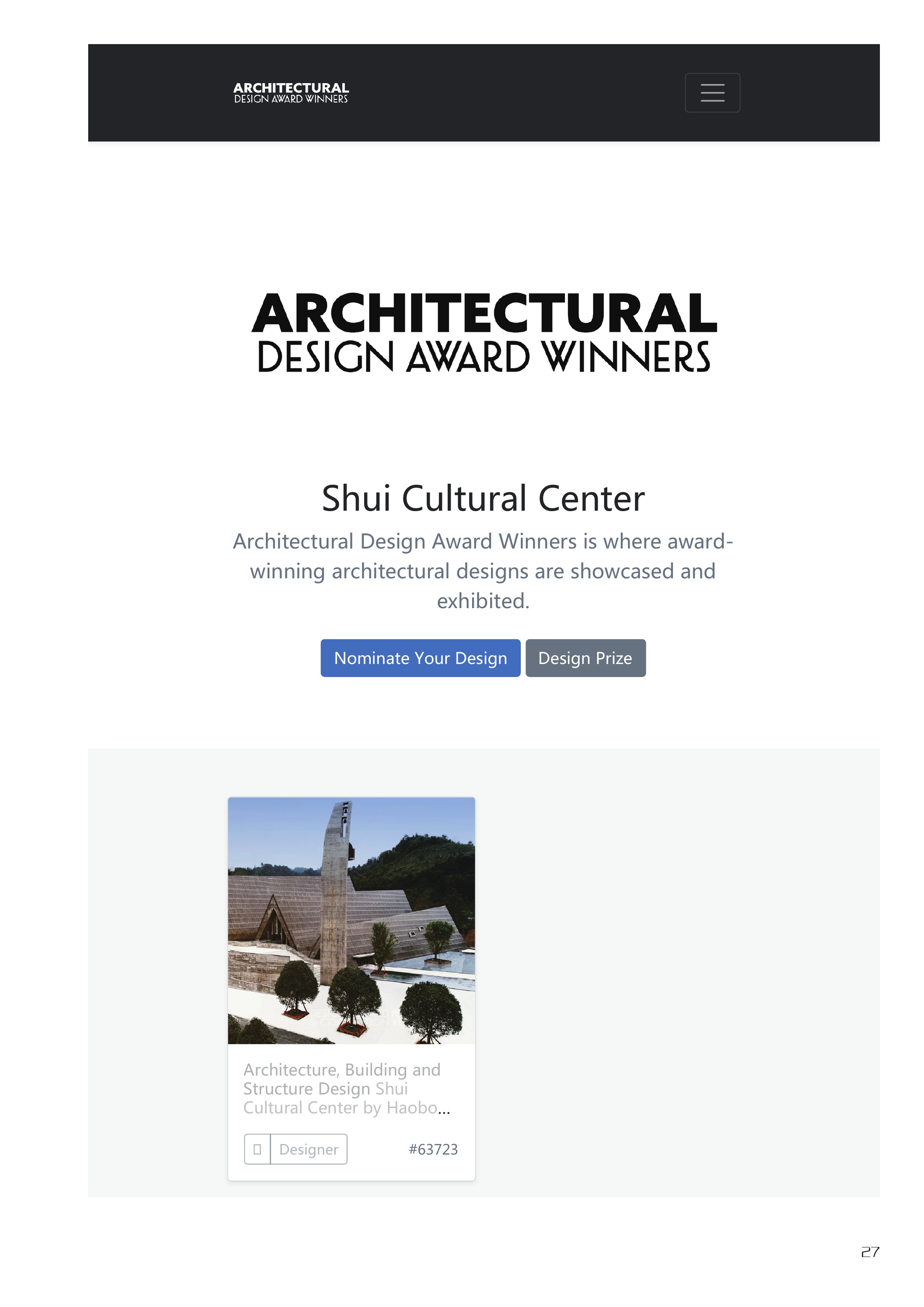 Shui Cultural Center