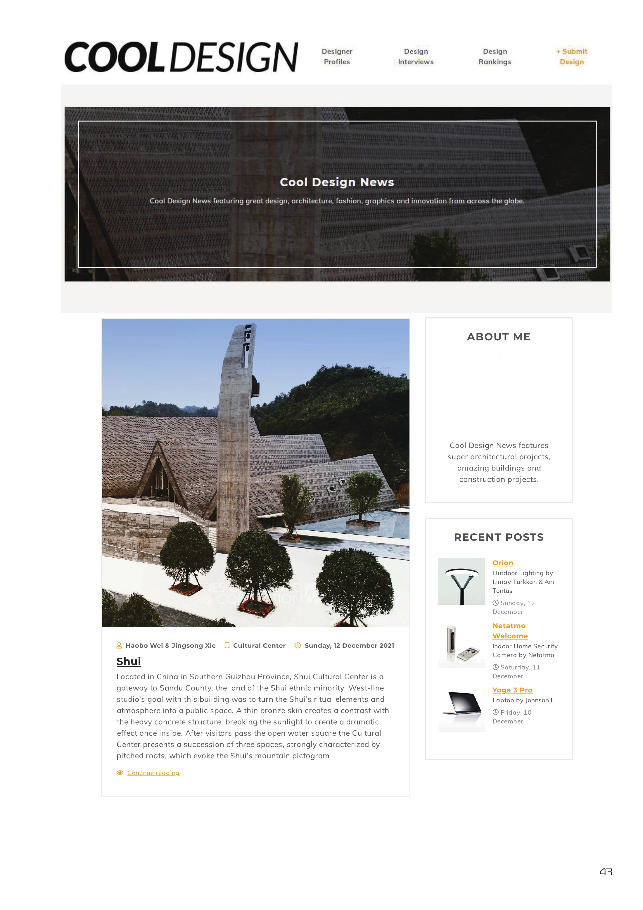 Shui Cultural Center